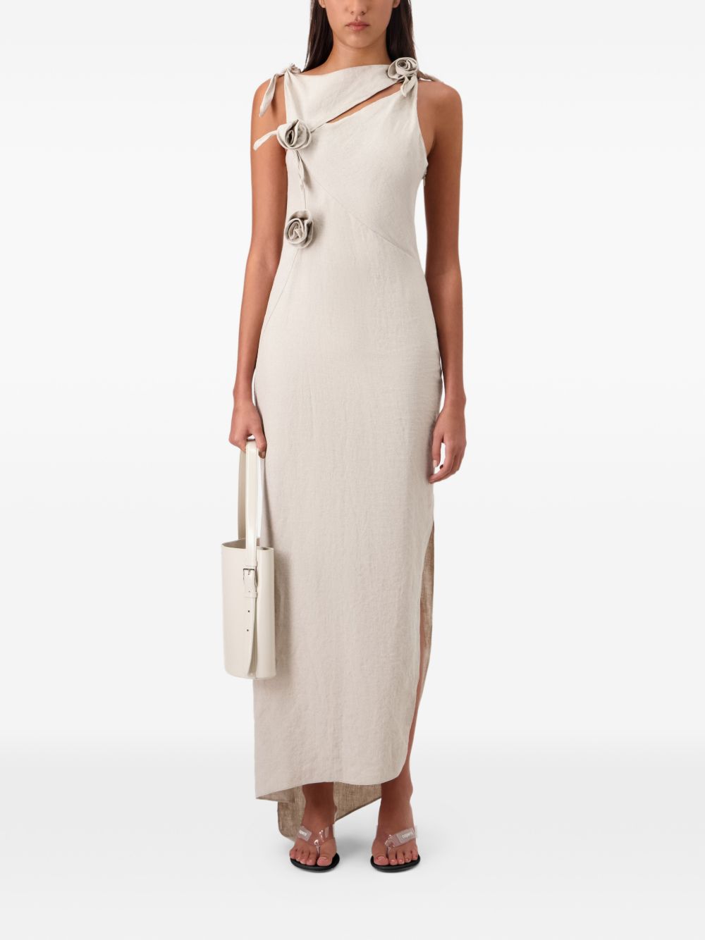 Asymmetrical Midi Dress