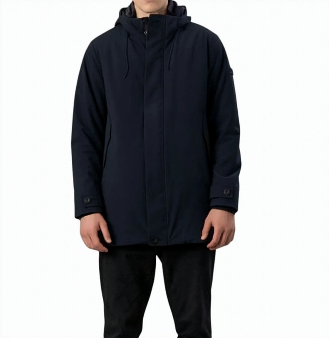 Modern Dark Blue Jacket
