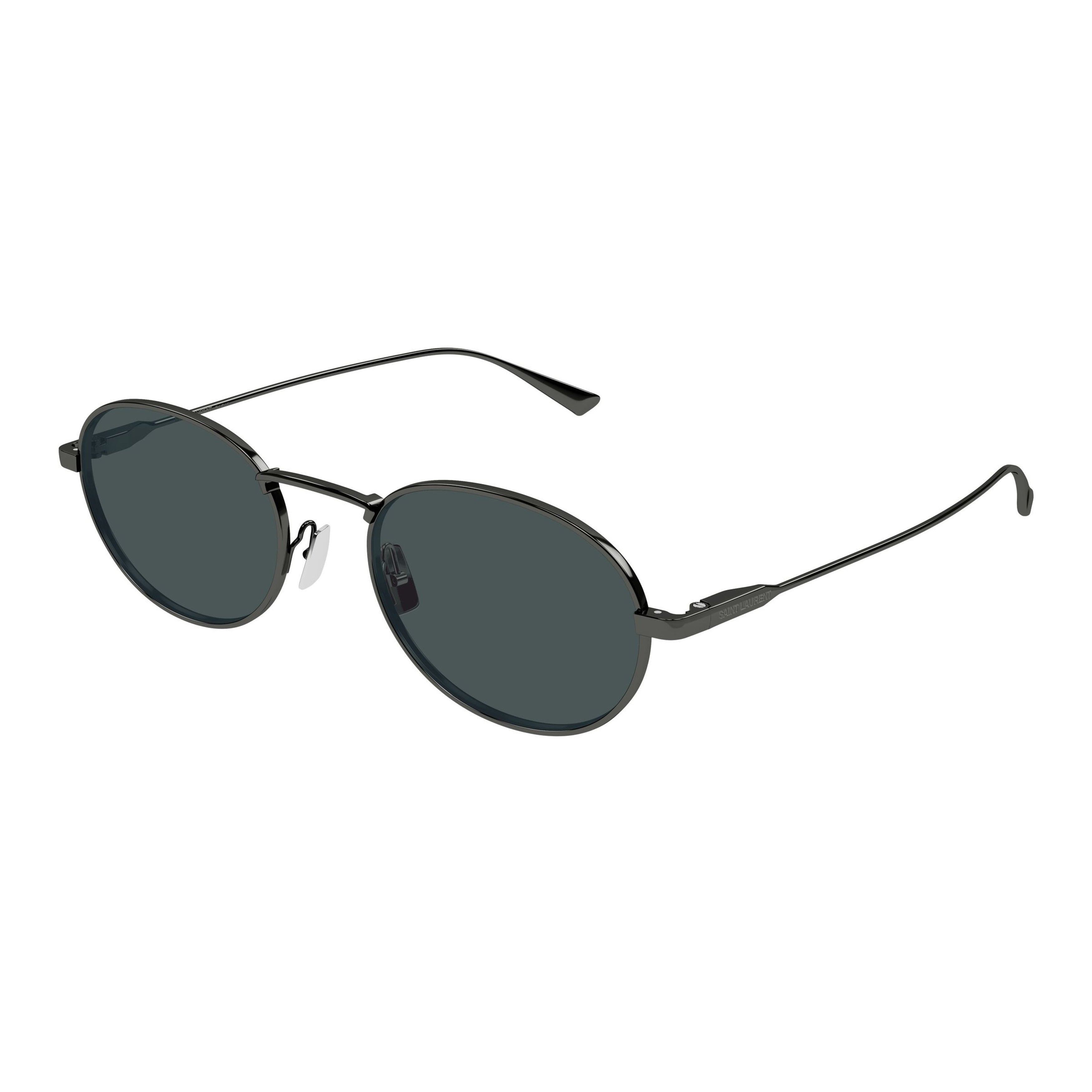 Sl 799 Oval-Frame Metal Sunglasses