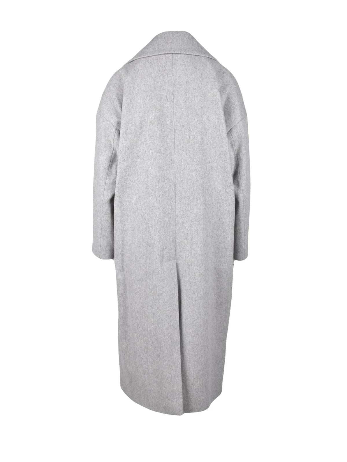 Relaxed Oversized Grey Coat