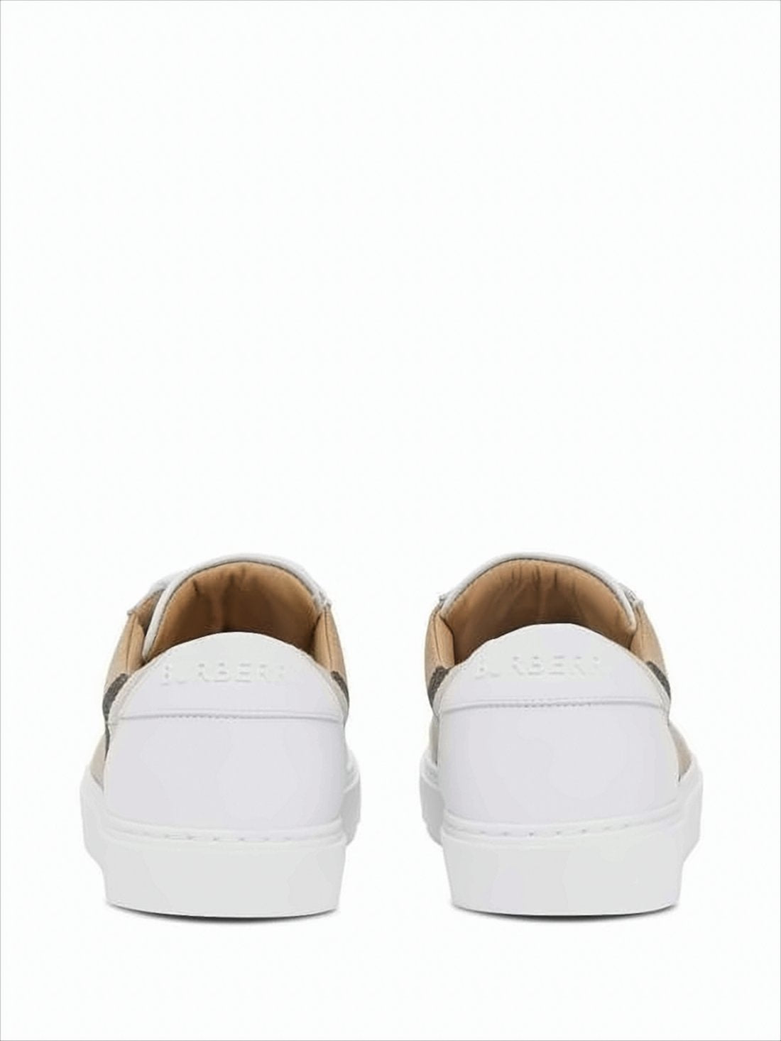 Low-Top Sneakers with Classic Check Pattern