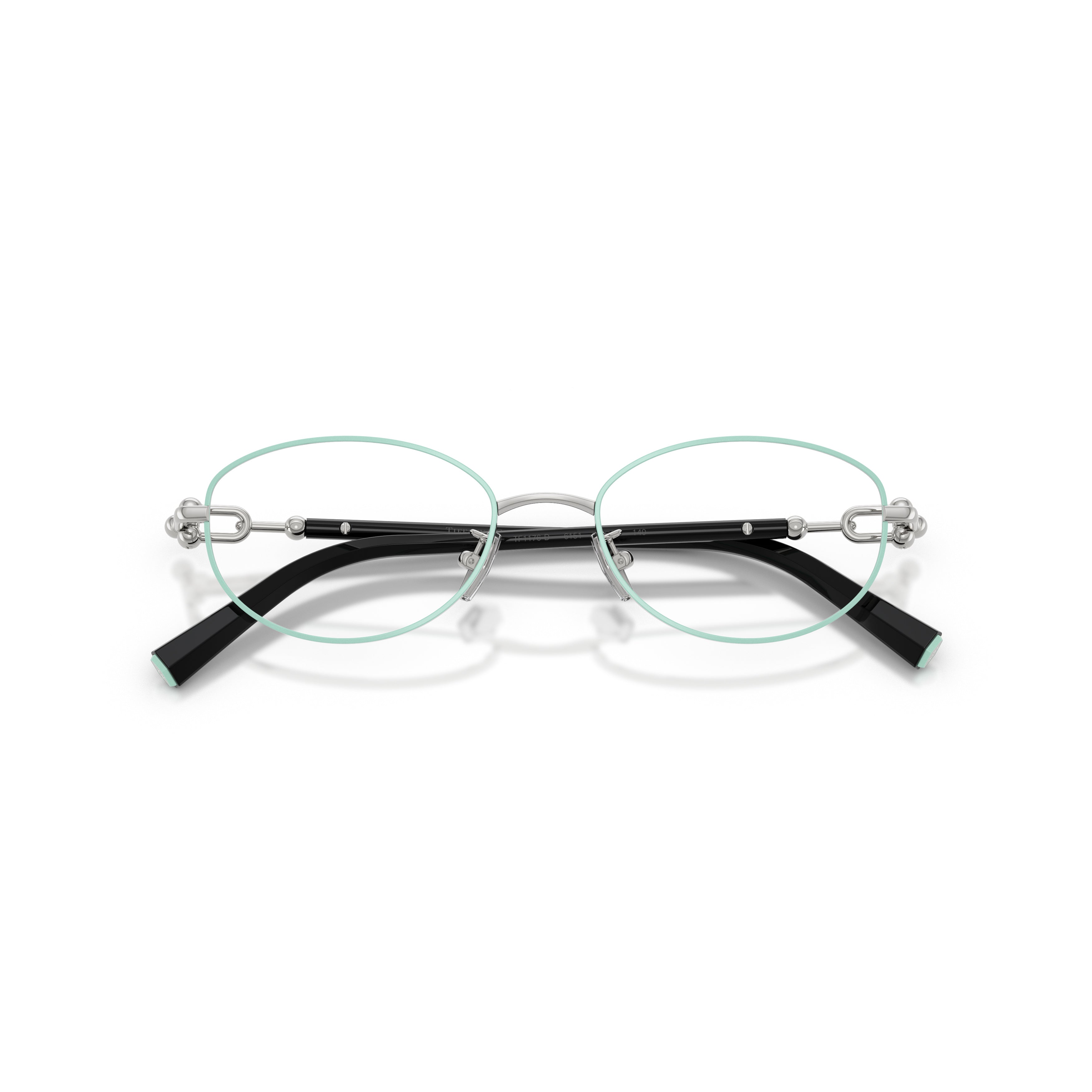0tf1176d Oval Lens Metal Frame Eyeglasses