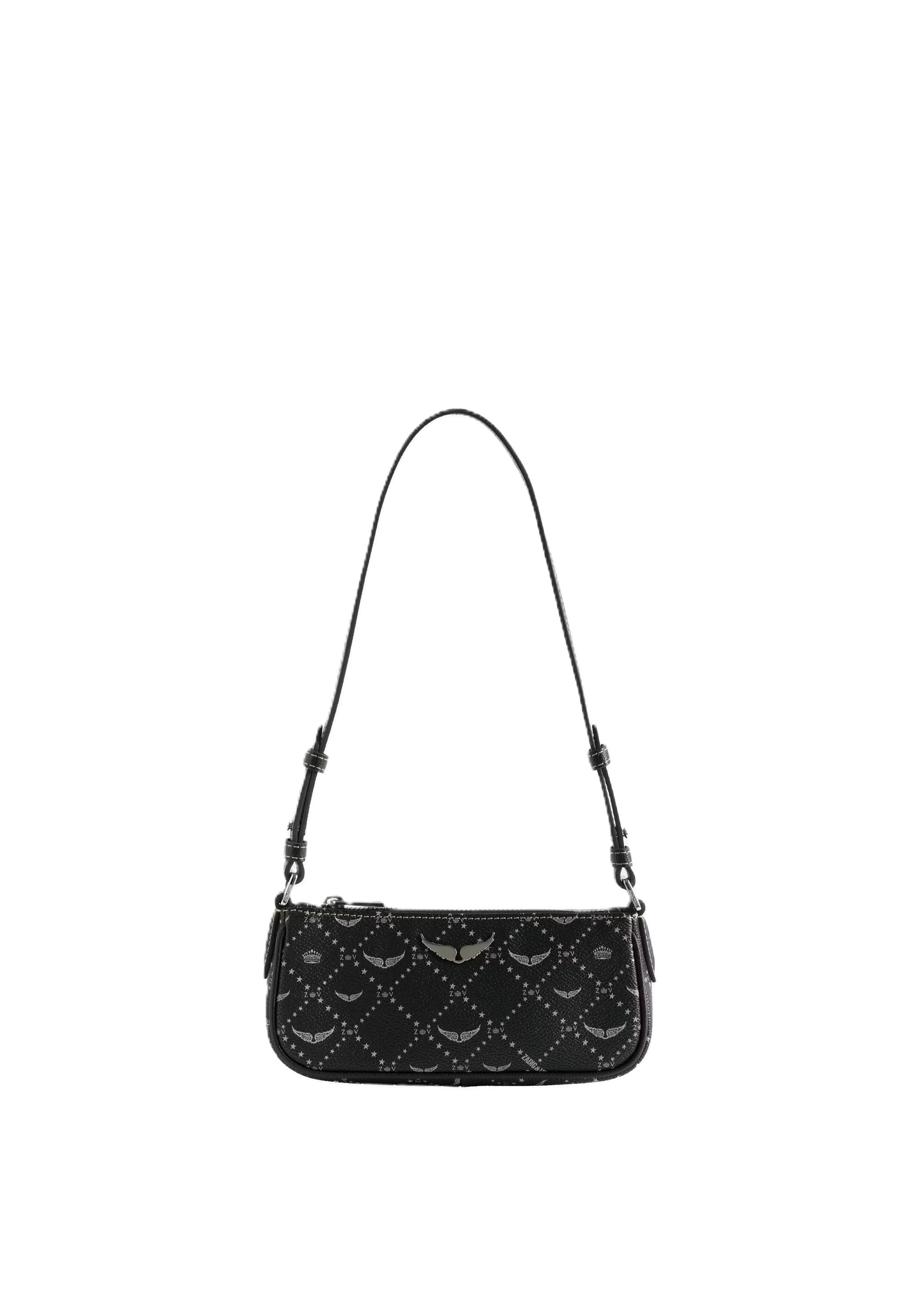 Rectangular Shoulder Bag with Adjustable Strap