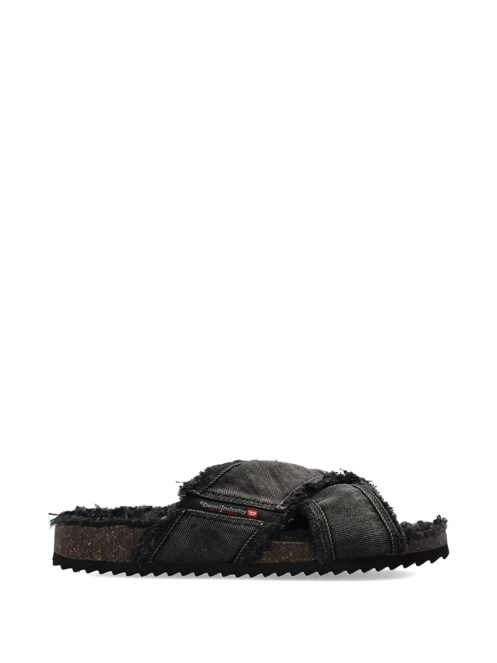 Slip-On Sandals With Crisscrossing Straps
