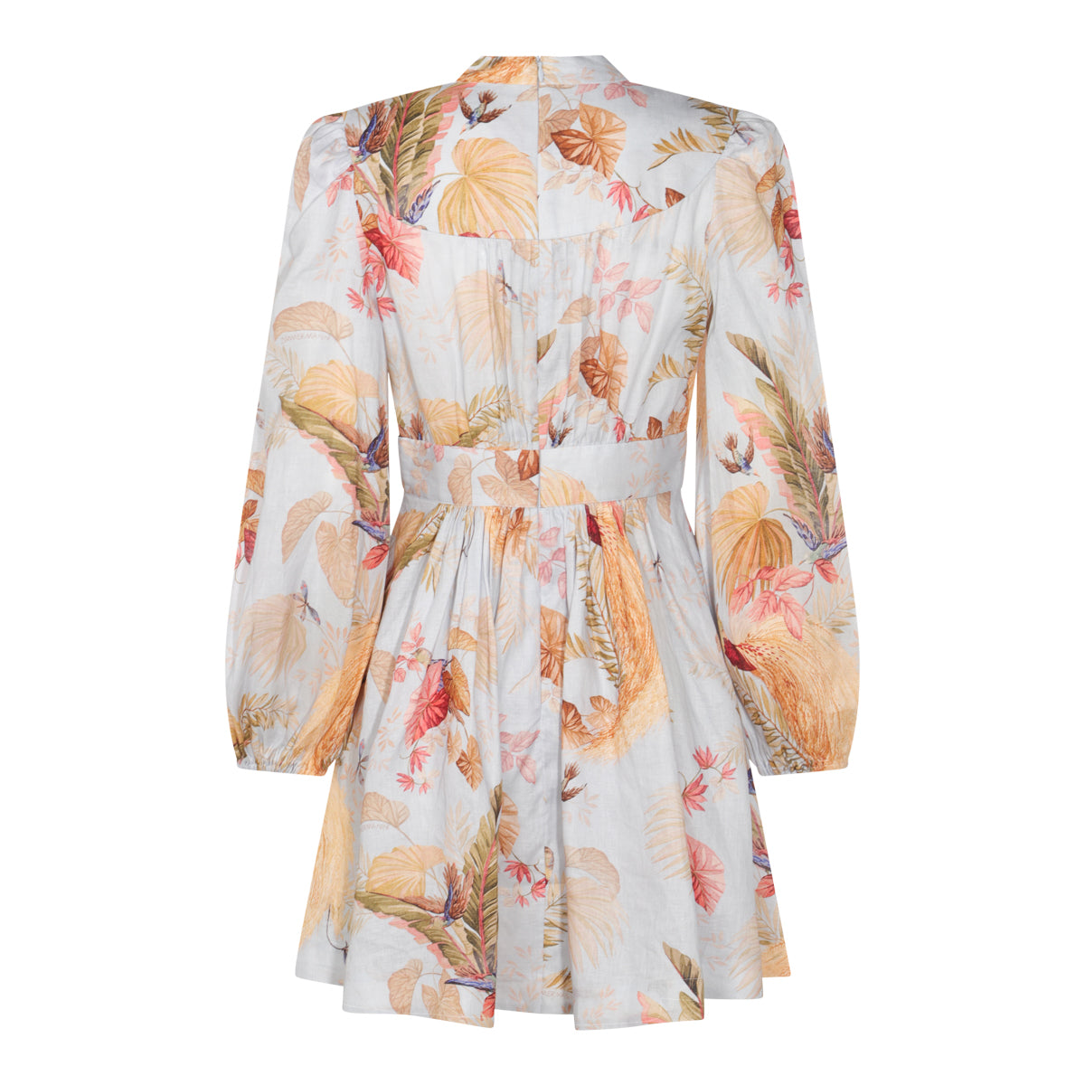 Multicolor Linen Dress