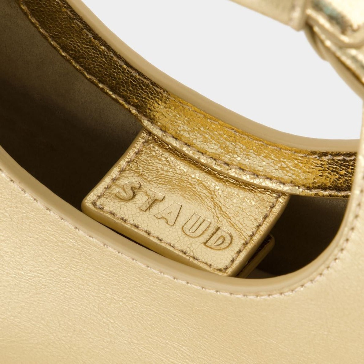 Good Night Moon Bag - Leather - Gold