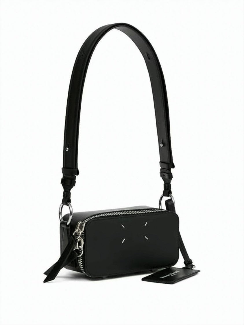 Smooth Cowhide Leather Crossbody Bag