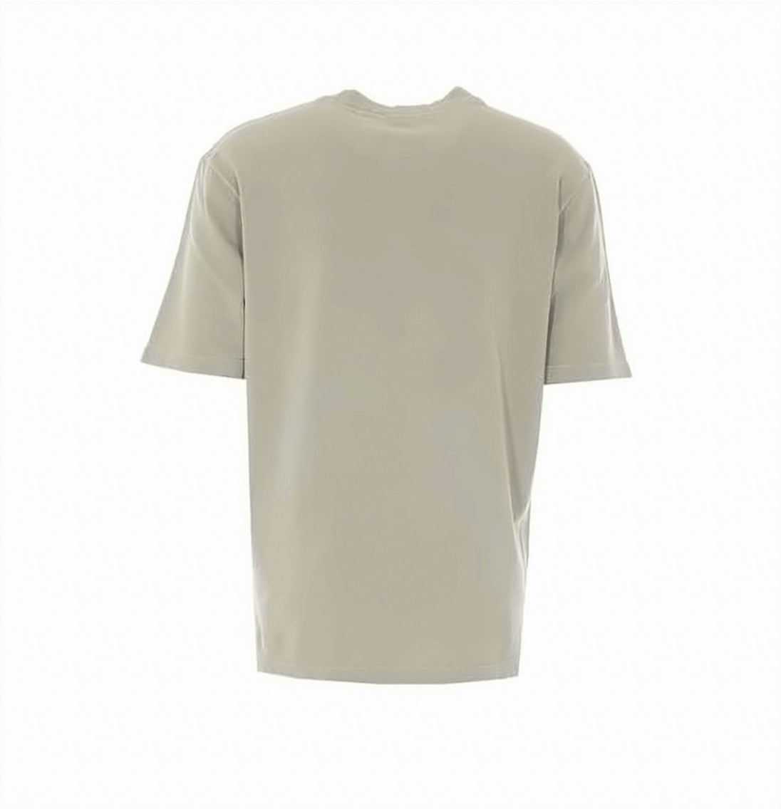 Relaxed Fit Cotton T-Shirt with Crew Neckline