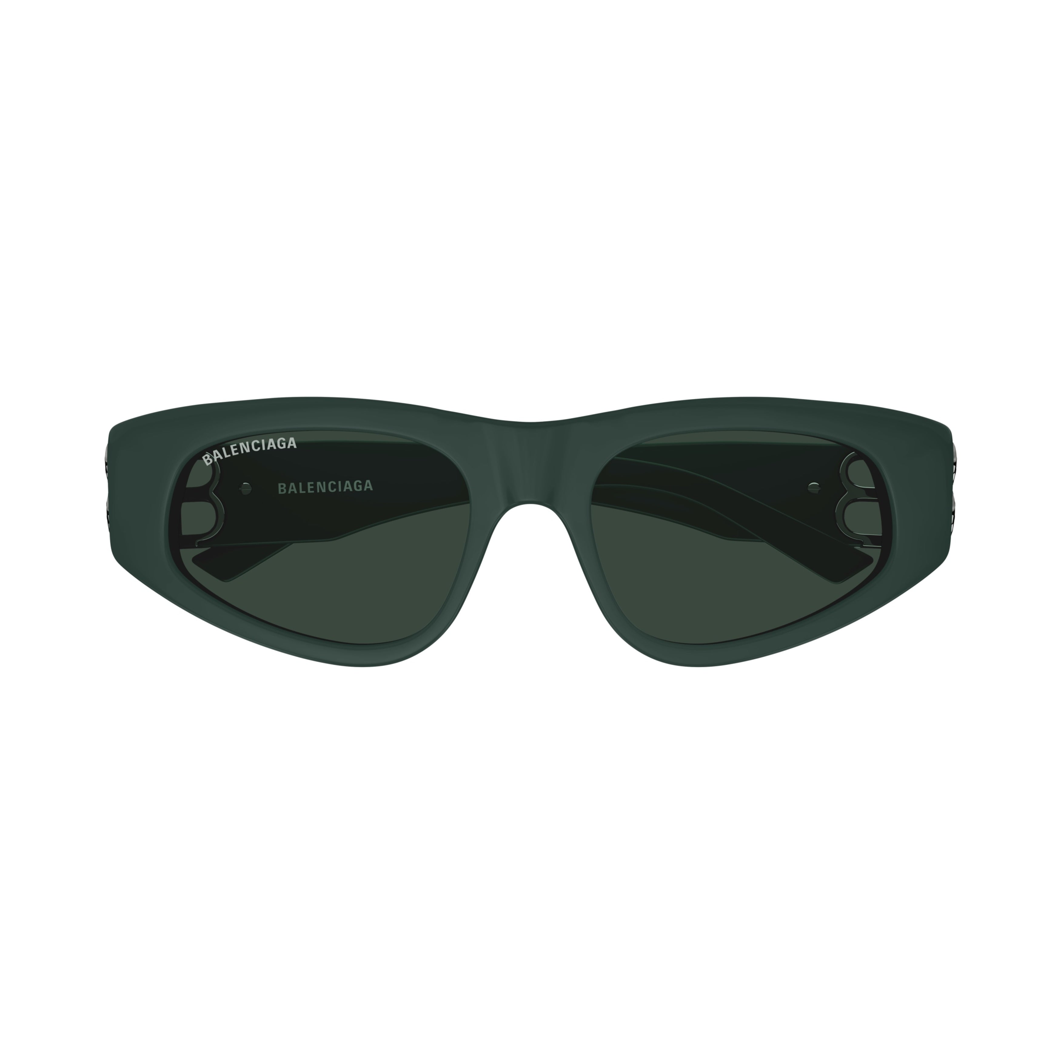 Bb0095s Narrow Rectangular Frame Sunglasses