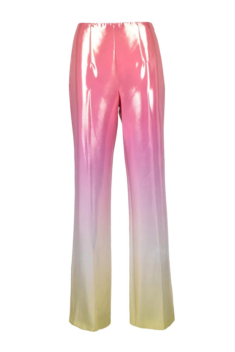Pants Stretch - Yellow/Pink