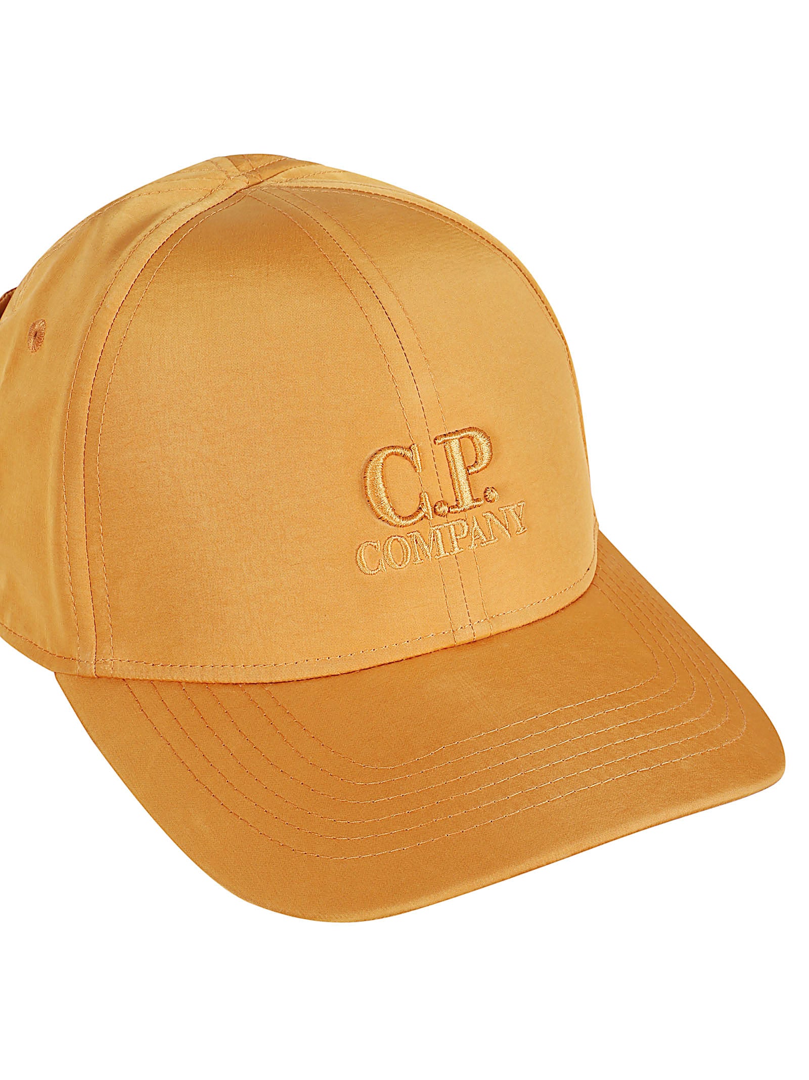 Structured Cap with Curved Brim and Unique Lens Detail