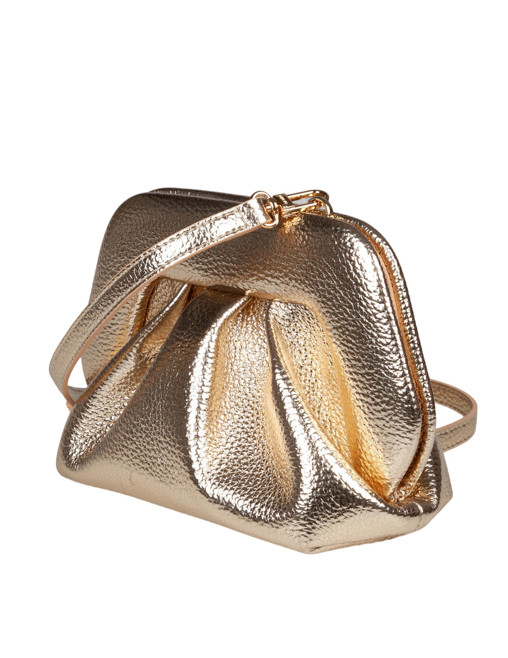 Bios Laminated Faux Leather Bag