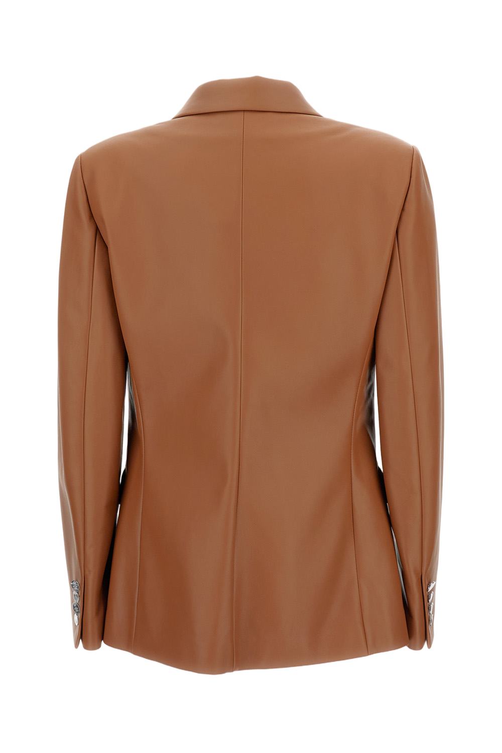 Double-Breasted Leather Camden-Blazer