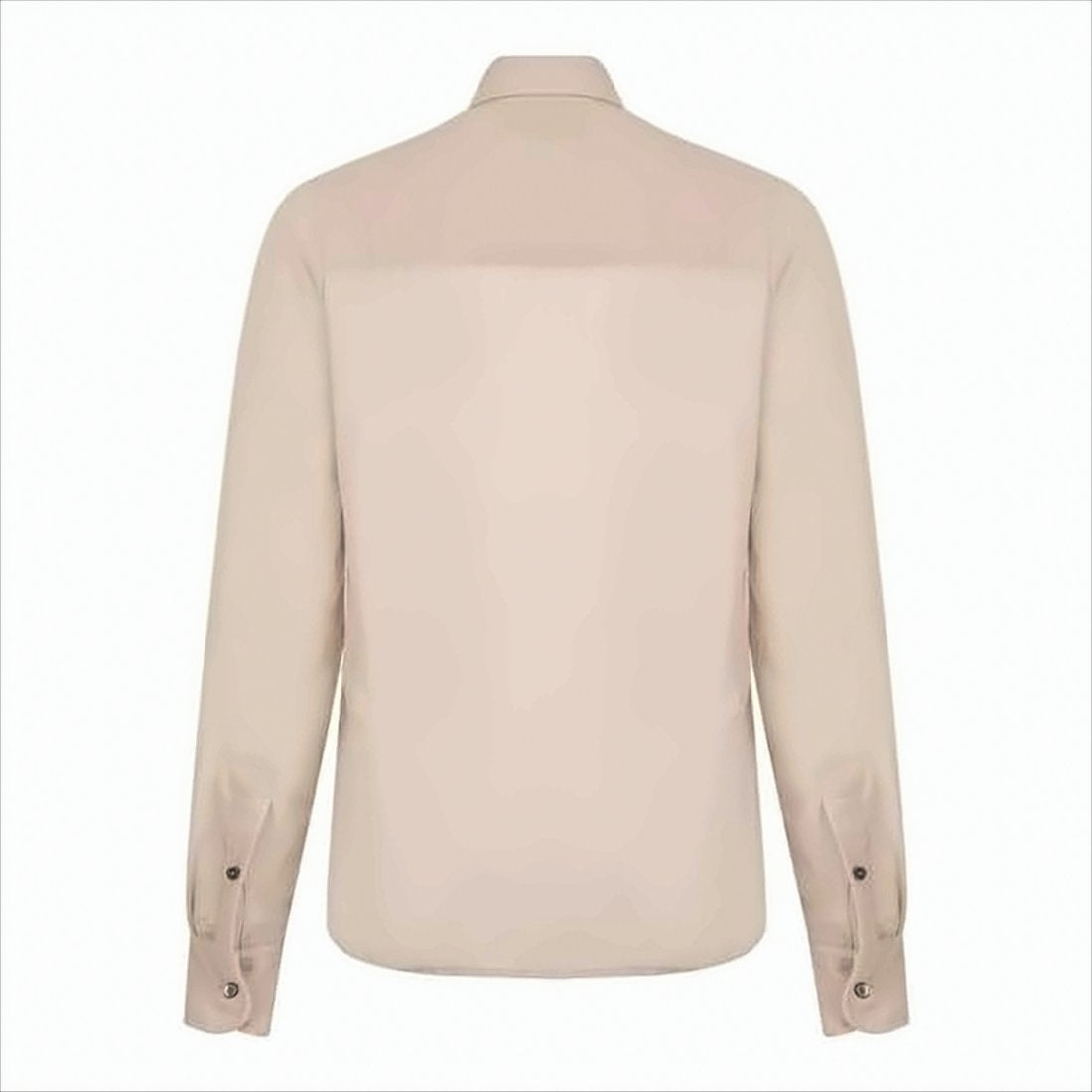 Long-Sleeved Shirt With Pointed Collar