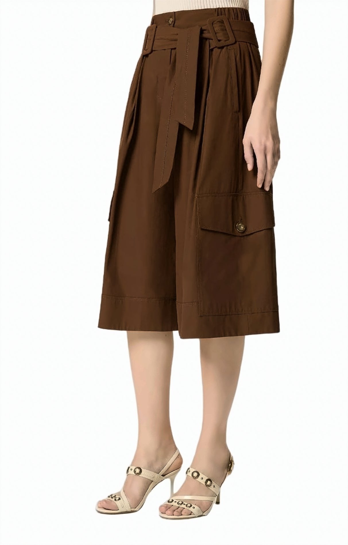 Patricia Belted Cargo Short Trousers
