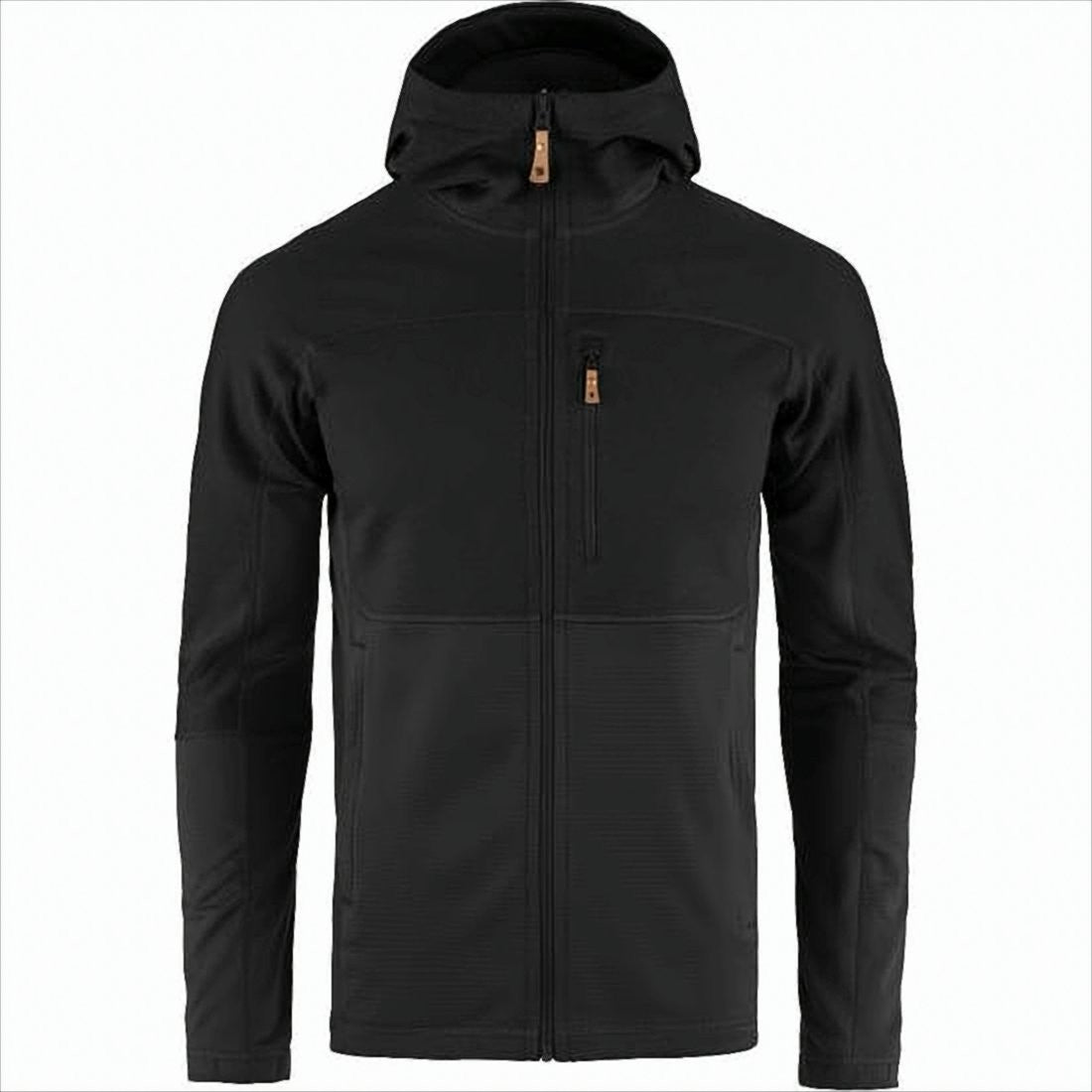 Black Jacket with Textured Finish