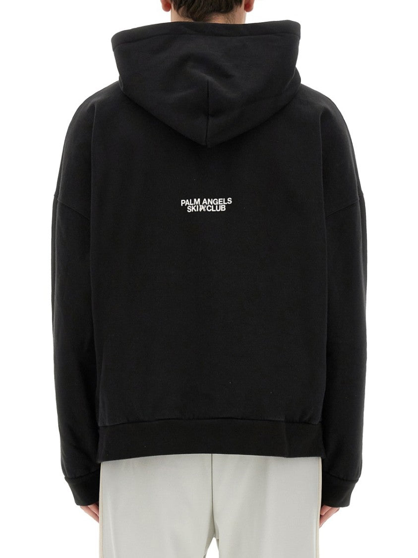 Palm Ski Club Print Sweatshirt
