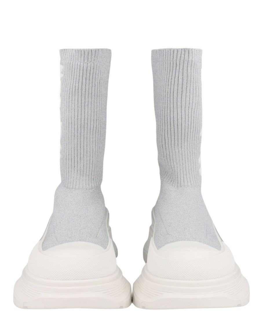 Ribbed Tread Slick Boots