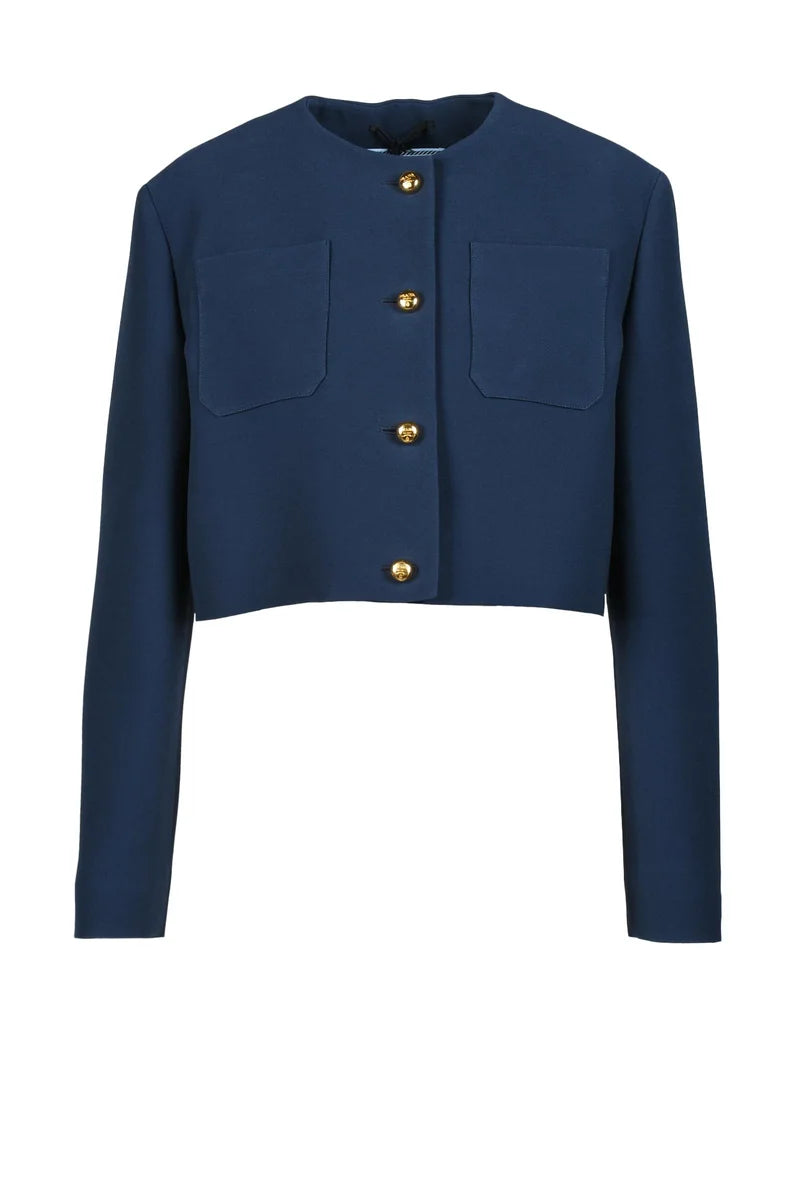 Tricotina Jacket - Blue