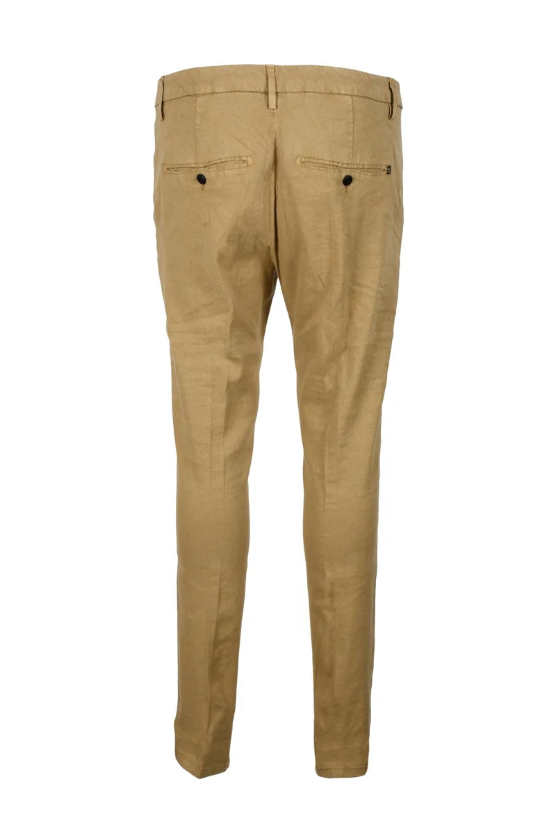 Gaubert Trousers Beige Linen Lyocell
