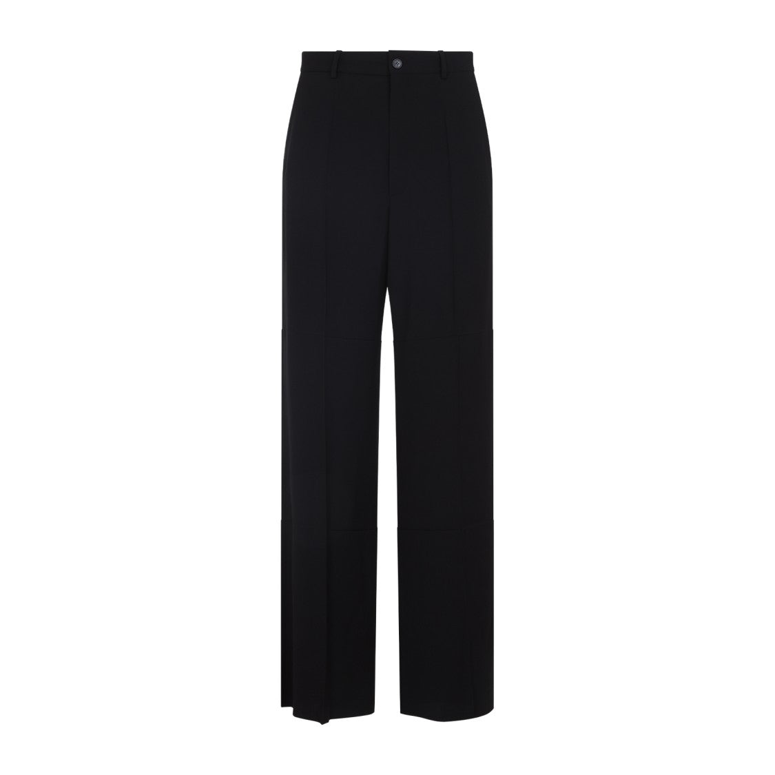 Wide-Leg Trousers With Tailored Silhouette And Smooth Finish