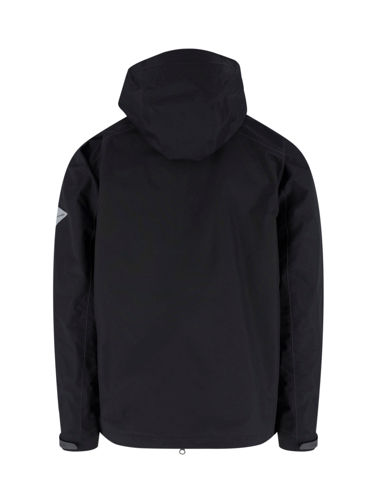 Black 2.5 L High-Collar Zip Jacket