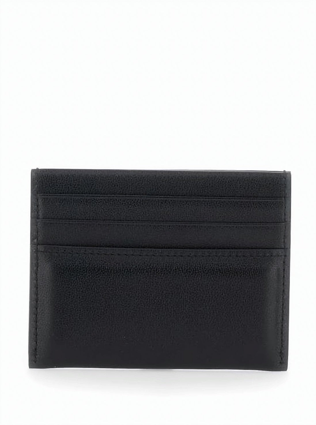 Calf Leather Cardholder with Embossed Logo