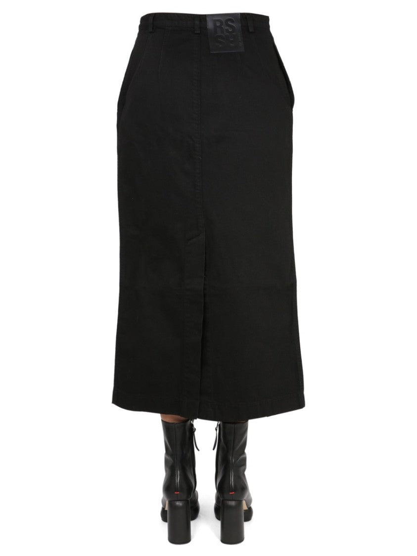 Black Midi Skirt