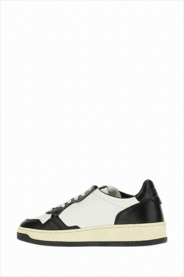 Autry Medalist Low Sneakers with Classic Silhouette and Perforated Detailing