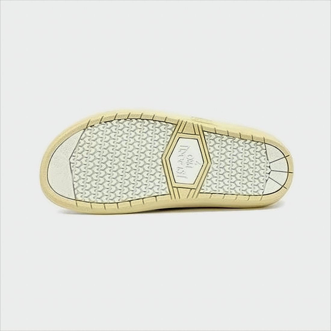 Suede Slip-On Sandals with Textured Rubber Sole