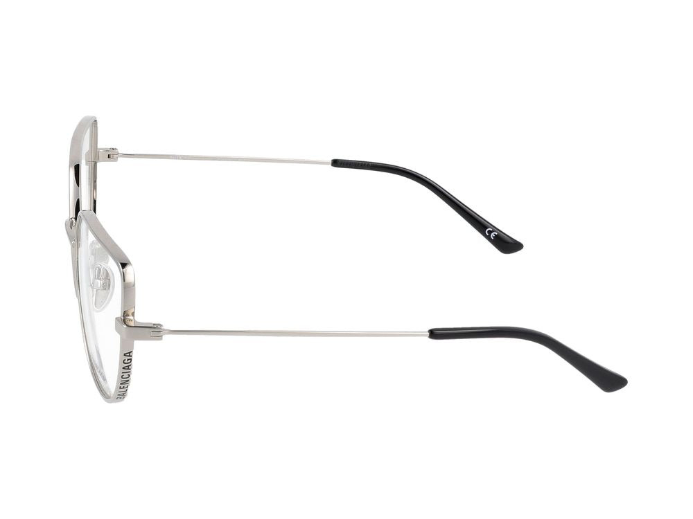 Eyeglasses BB0197O 003 silver silver transparent 56/16/140