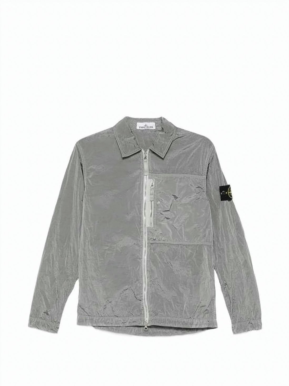 Lightweight Long-Sleeve Shirt With Zippered Details