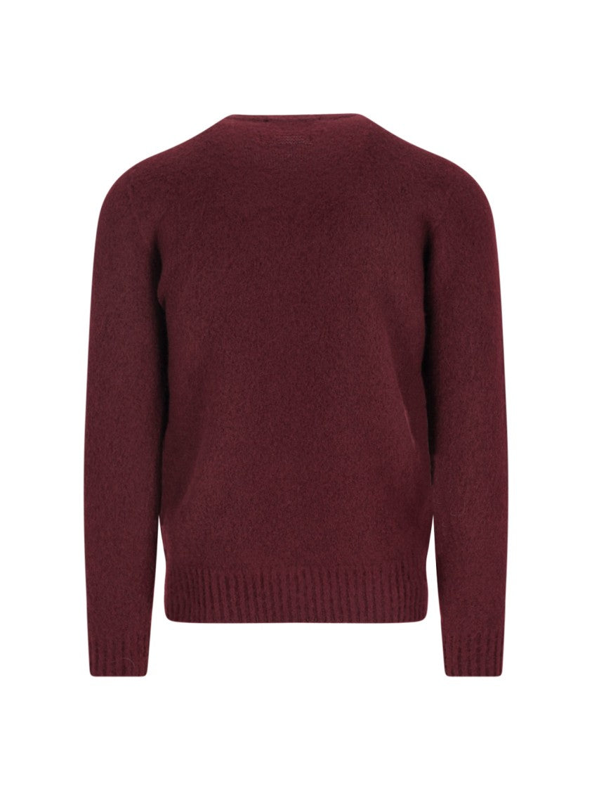 Wool Sweater – Burgundy