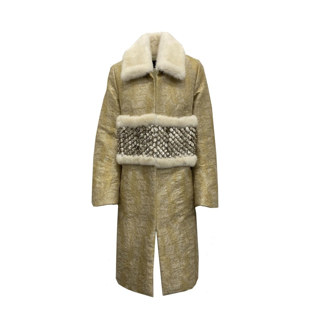 Crystal Embellished Coat
