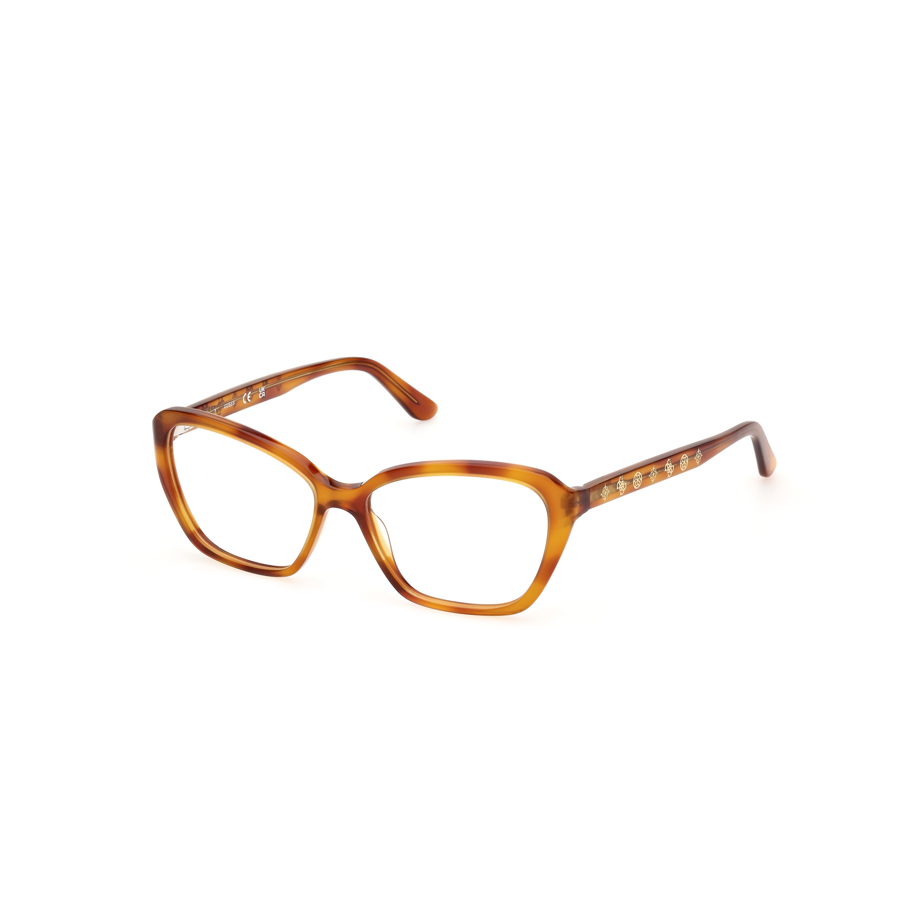 Gu50115 52053 Classic Rectangular Tortoiseshell Frame Eyeglasses