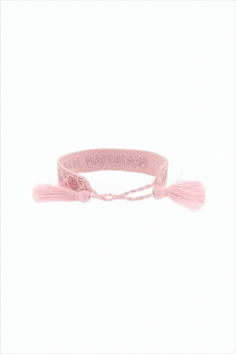 Intricate Woven Bracelet with Adjustable Ties by Christian Dior