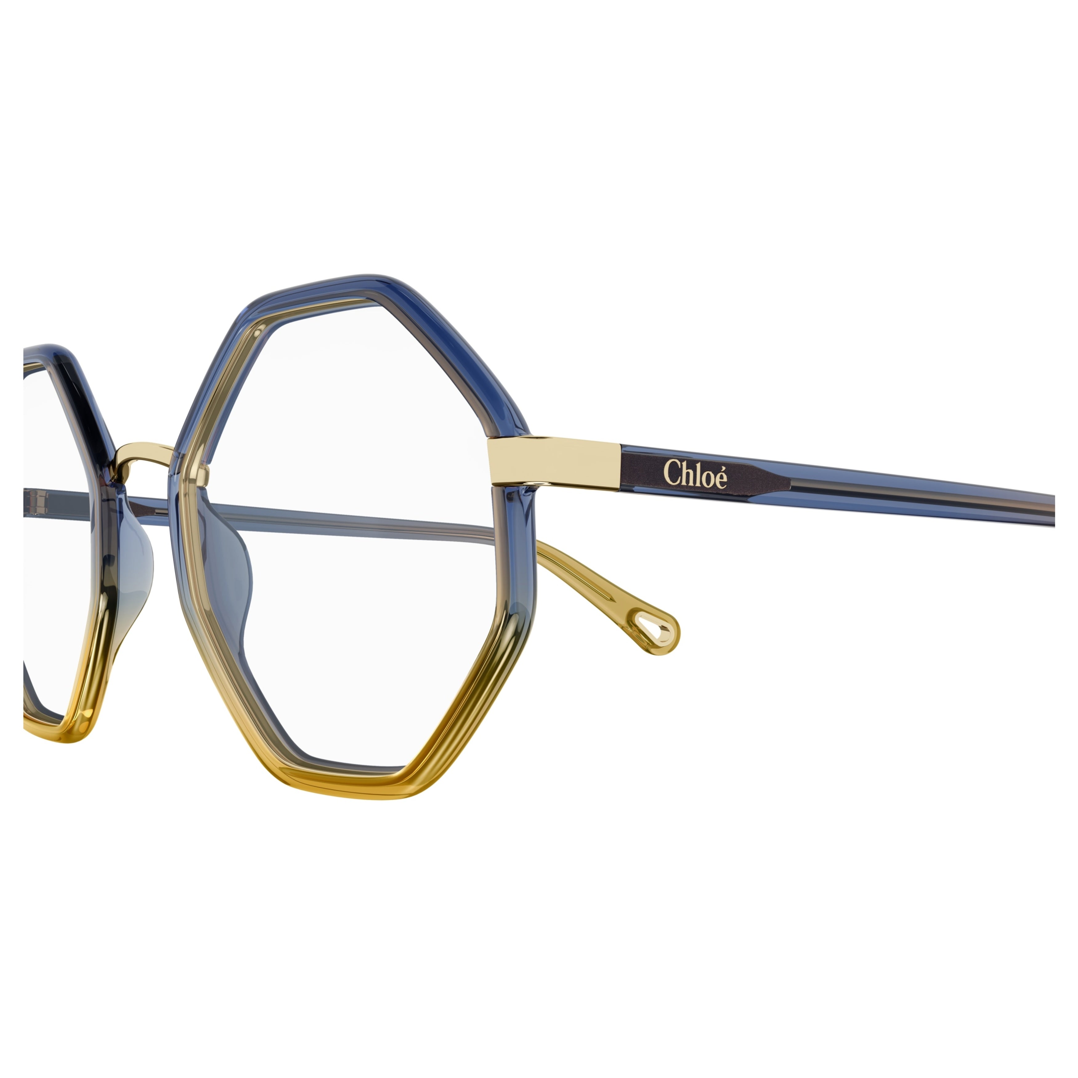 Ch0132o Geometric Octagonal Sunglasses