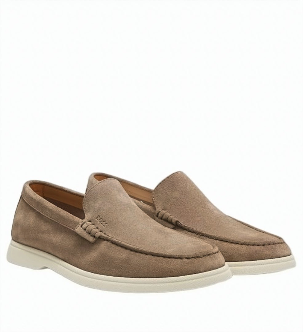 Sienne Suede Slip On Loafers