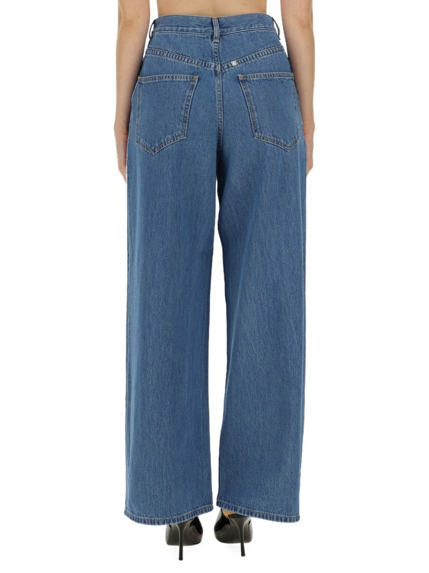 Relaxed Fit High-Waist Denim Jeans