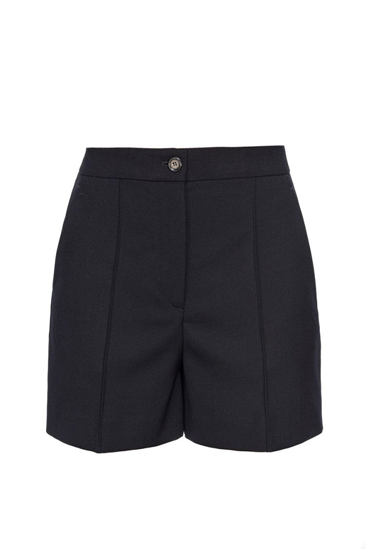 High-Waisted Tailored Trousers