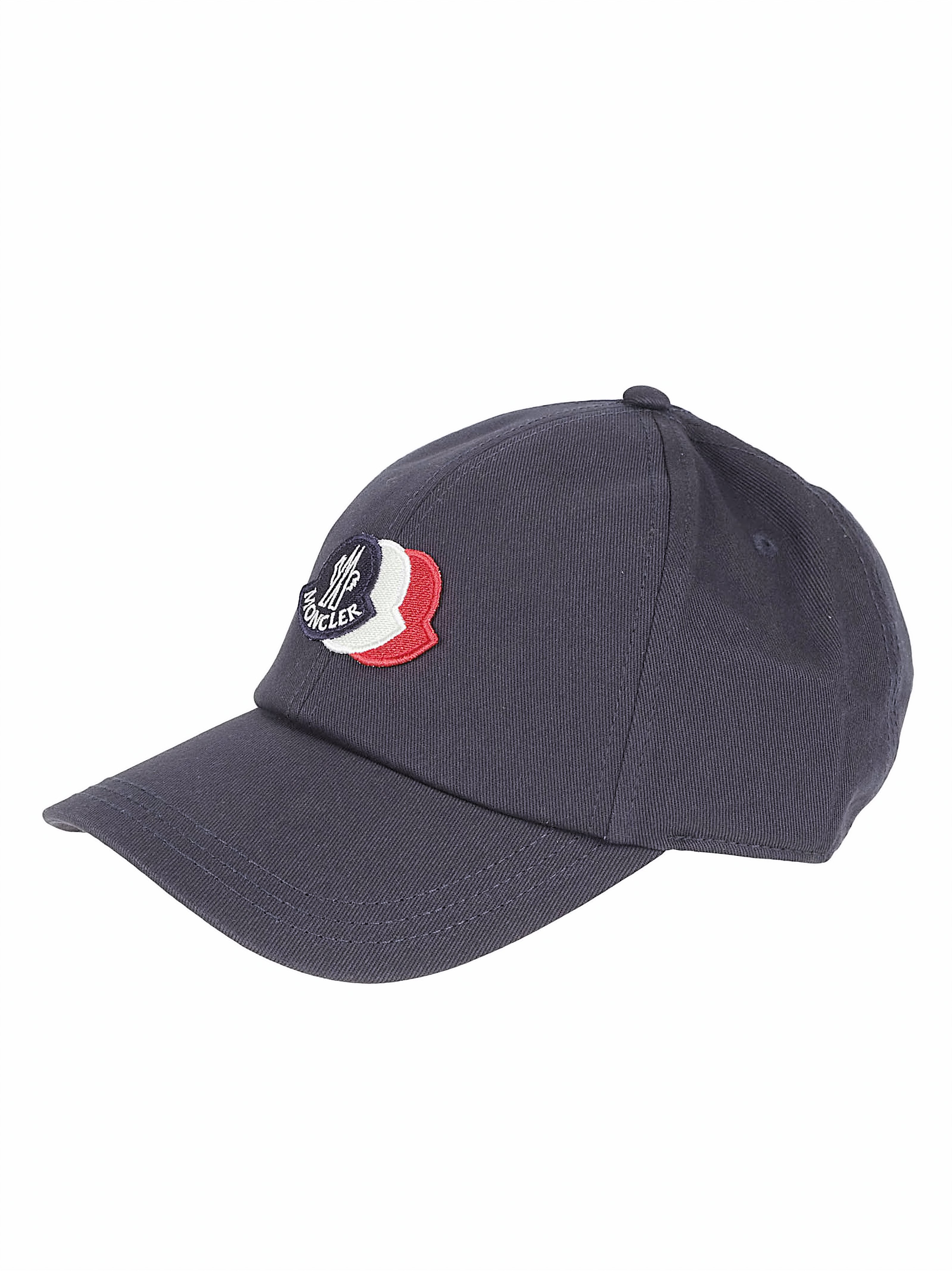 Baseball Cap with Tricolor Logo Patch and Adjustable Fit