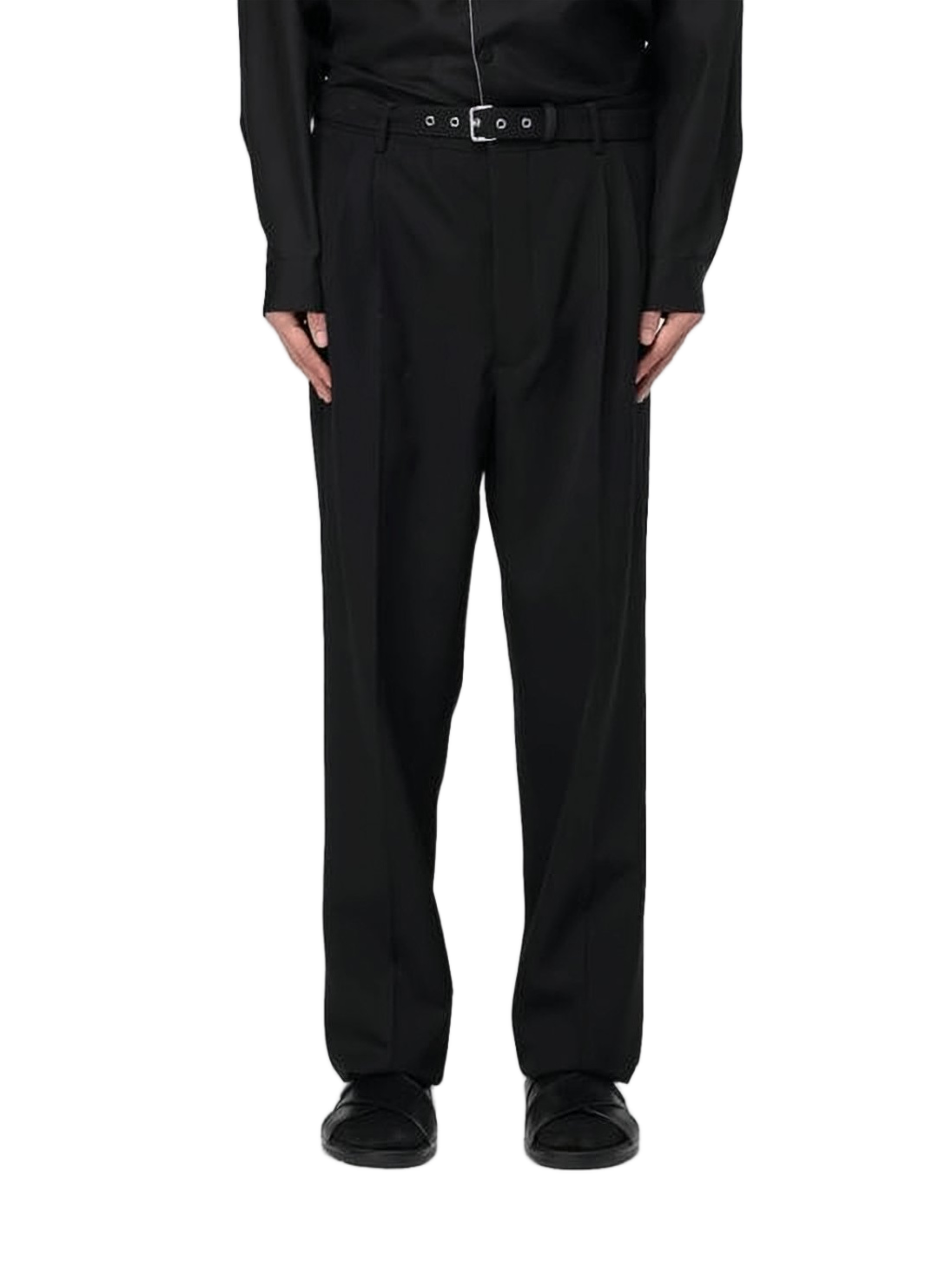Tailored Suit Pants With High Waist