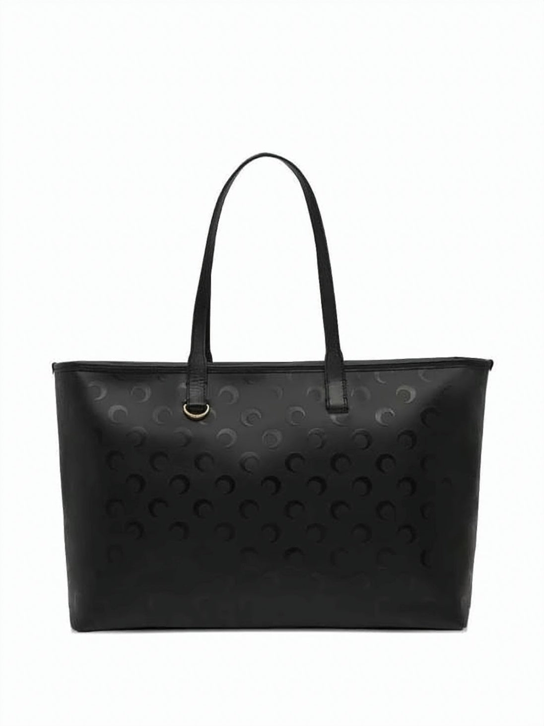 Embossed Black Tote Bag