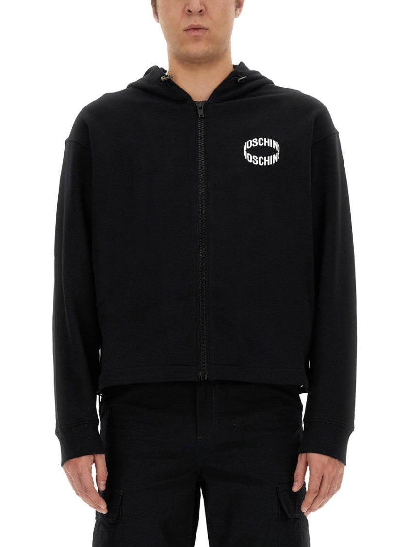 Zip-Up Front Sweatshirt