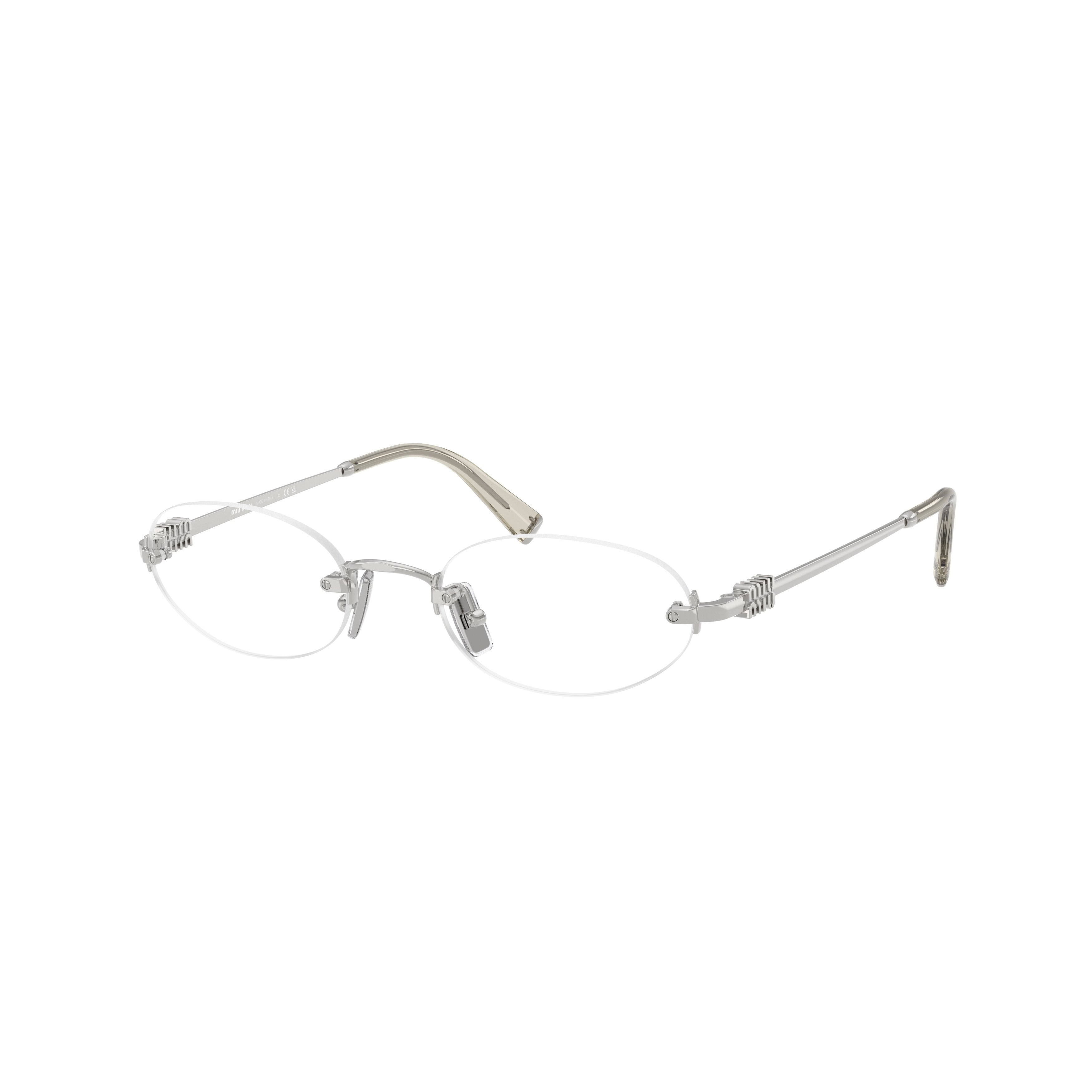 0mu 53wv Rimless Oval Eyeglasses