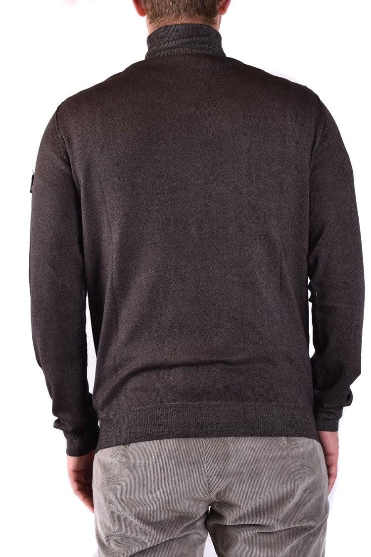 Classic Blue Wool Sweater