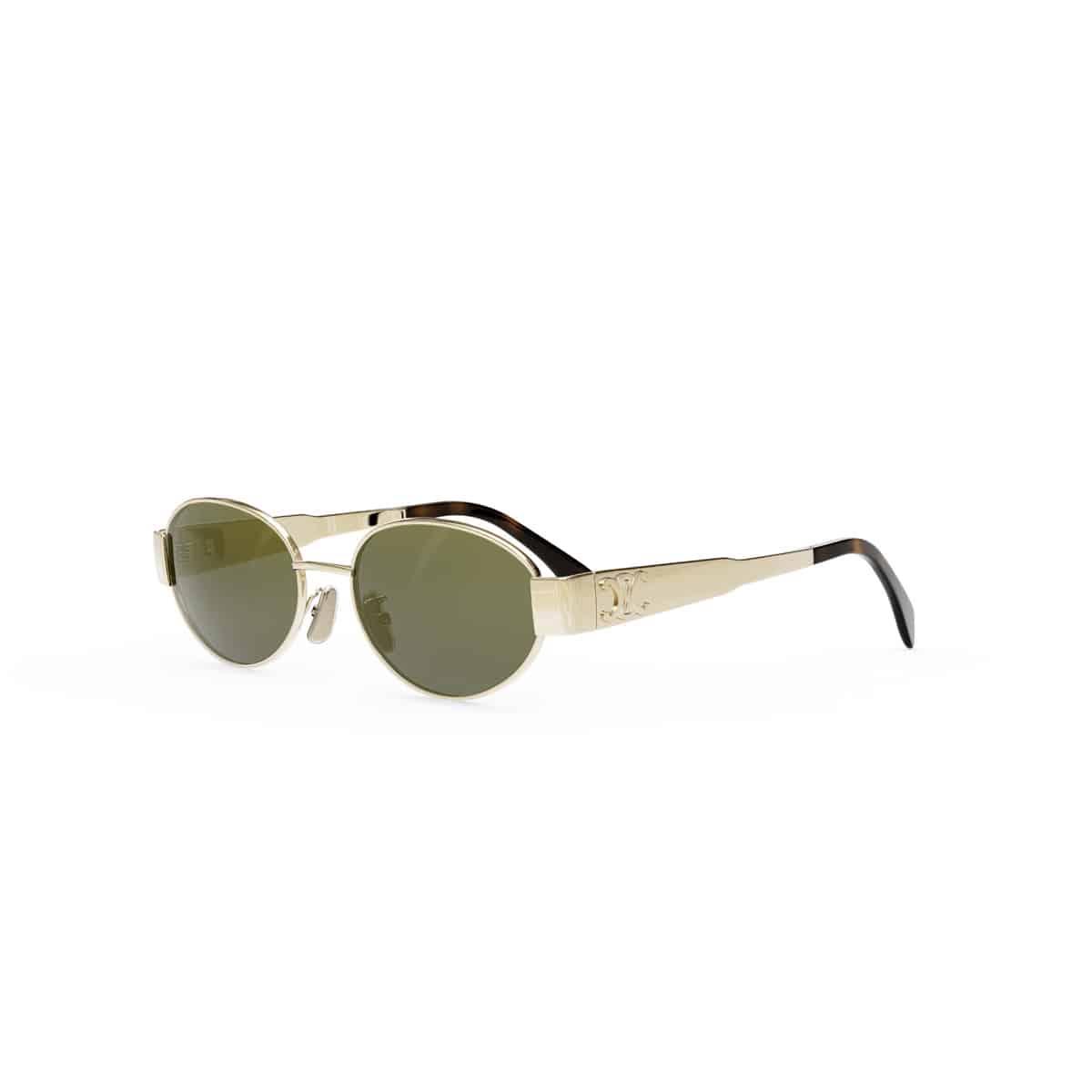 Cl40235u Round Sunglasses