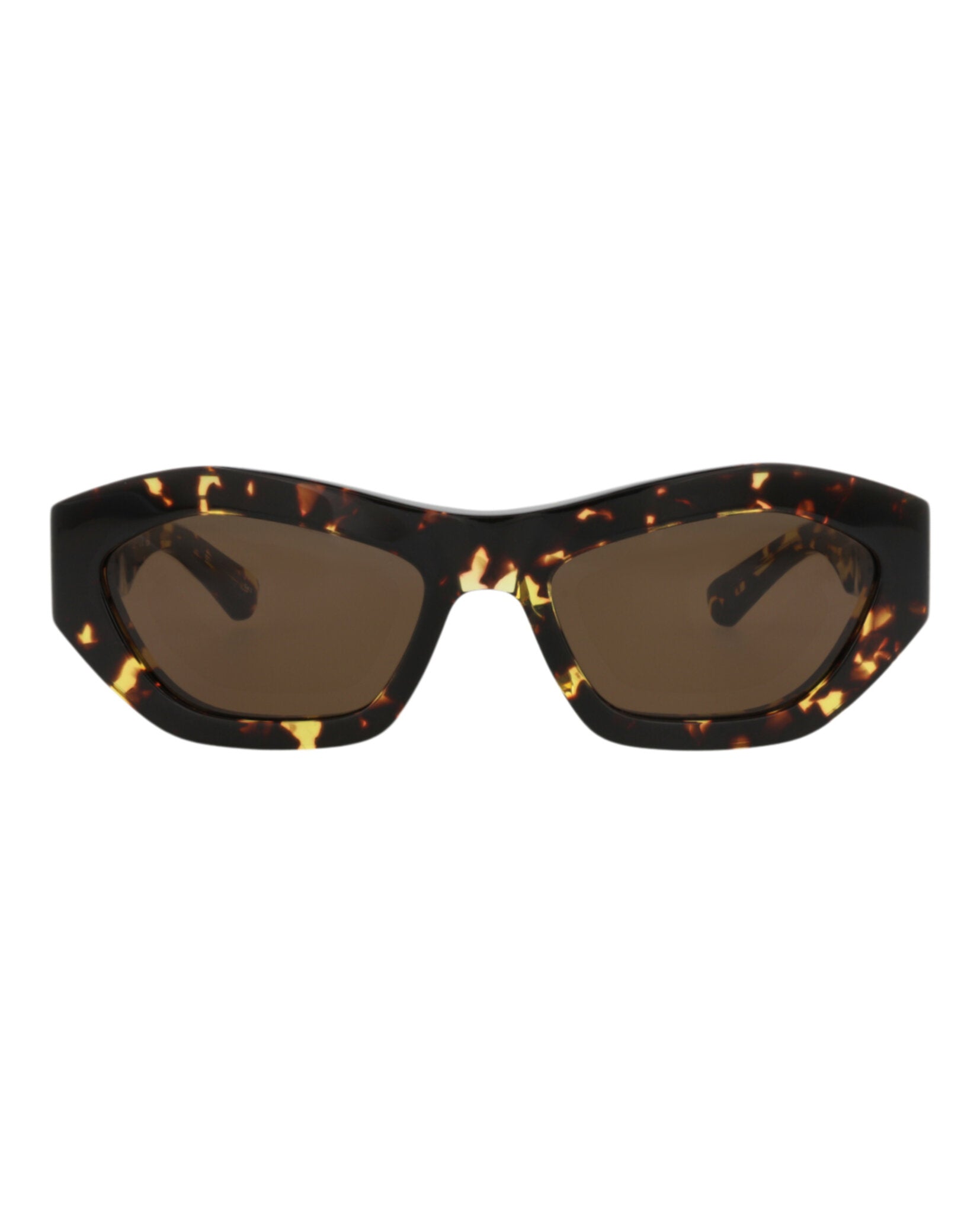 Round-Frame Recycled Acetate Sunglasses