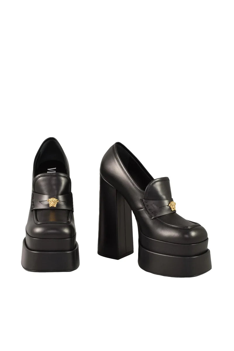 Leather Pumps - Black