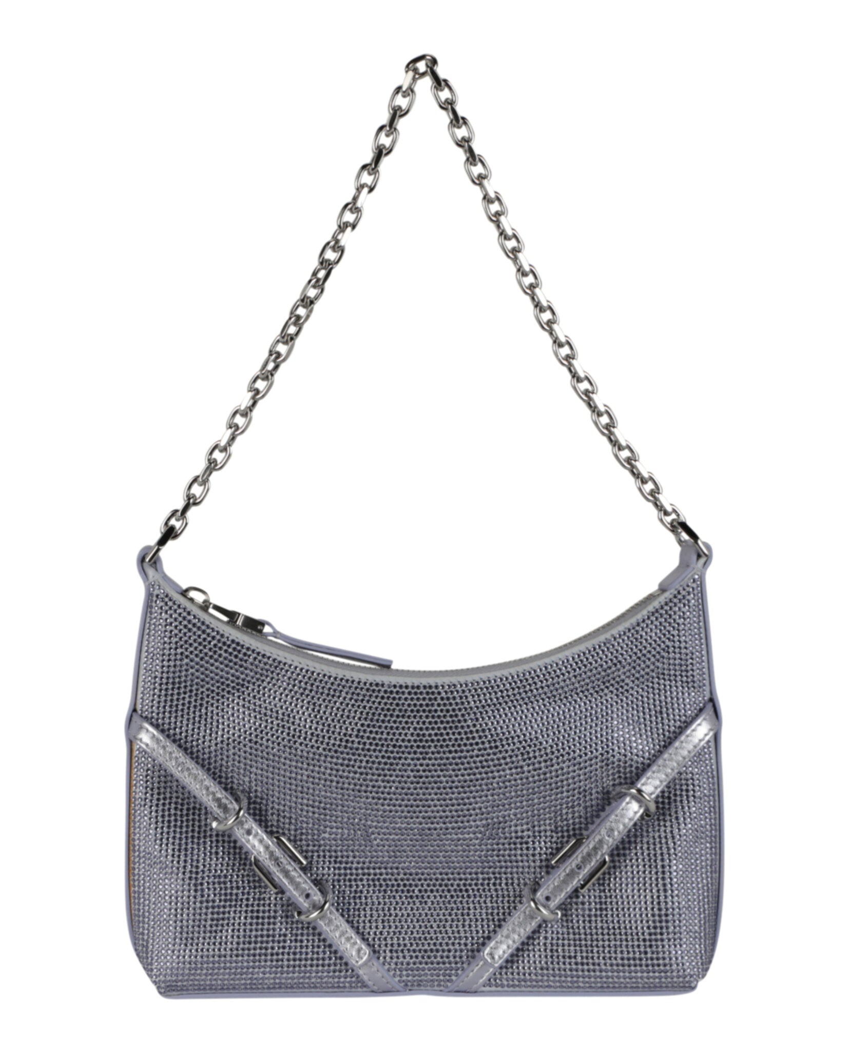 Mini Voyou Party Shoulder Bag In Satin
